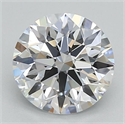 Del inventario de diamantes de laboratorio, 1.04 quilates, Redondo , Color E, claridad VVS1 y certificado IGI