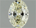 Natural Diamond 0.70 Carats, Oval with  Cut, M Color, VS1 Clarity and Certified by GIA