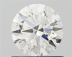 Picture of Natural Diamond 0.70 Carats, Round with Excellent Cut, H Color, VS1 Clarity and Certified by GIA