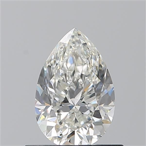 Foto Diamante Natural 0.70 quilates, De pera , Color H, claridad VS2 y certificado GIA de