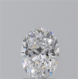 Picture of Natural Diamond 1.20 Carats, Oval with  Cut, D Color, SI1 Clarity and Certified by GIA