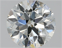 Natural Diamond 0.70 Carats, Round with Excellent Cut, I Color, SI2 Clarity and Certified by GIA