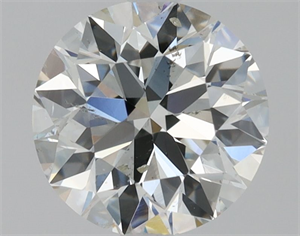 Picture of Natural Diamond 0.70 Carats, Round with Excellent Cut, I Color, SI2 Clarity and Certified by GIA