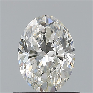 Picture of Natural Diamond 0.70 Carats, Oval with  Cut, H Color, VS2 Clarity and Certified by GIA