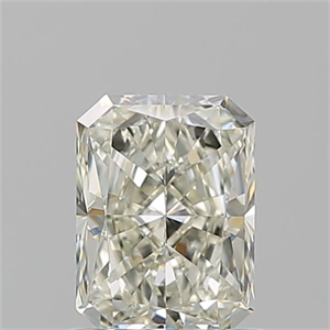 Foto Diamante Natural 1.01 quilates, Radiante , Color K, claridad VVS1 y certificado GIA de