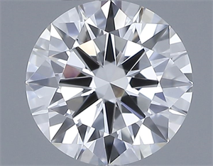 Picture of Natural Diamond 0.50 Carats, Round with Excellent Cut, H Color, IF Clarity and Certified by IGI