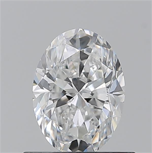 Picture of Natural Diamond 0.71 Carats, Oval with  Cut, E Color, VS2 Clarity and Certified by GIA