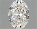 Natural Diamond 0.90 Carats, Oval with  Cut, G Color, VVS2 Clarity and Certified by GIA