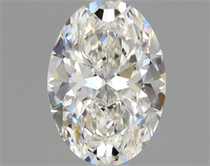 Picture of Natural Diamond 0.90 Carats, Oval with  Cut, G Color, VVS2 Clarity and Certified by GIA