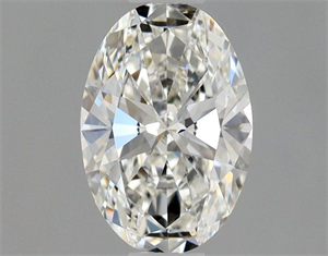 Picture of Natural Diamond 0.50 Carats, Oval with  Cut, G Color, VVS2 Clarity and Certified by GIA