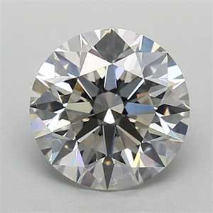 Picture of Lab Grown Diamond 1.21 Carats, Round with Ideal Cut, G Color, VS1 Clarity and Certified by IGI
