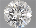 Diamante Natural 0.60 quilates, Redondo , Color J, claridad VS1 y certificado GIA