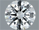 Diamante Natural 0.50 quilates, Redondo , Color H, claridad VVS2 y certificado IGI