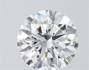 Picture of Lab Grown Diamond 1.33 Carats, Round with Ideal Cut, D Color, VVS2 Clarity and Certified by IGI