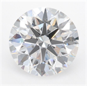 Del inventario de diamantes de laboratorio, 3.08 quilates, Redondo , Color D, claridad VVS1 y certificado IGI