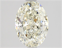 Natural Diamond 1.01 Carats, Oval with  Cut, I Color, VVS2 Clarity and Certified by GIA