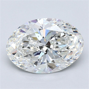 Picture of Natural Diamond 2.20 Carats, Oval with  Cut, G Color, VS2 Clarity and Certified by GIA