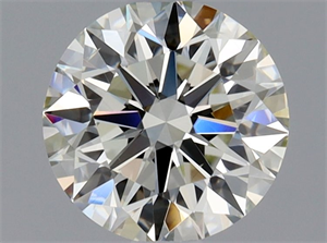 Picture of Natural Diamond 0.80 Carats, Round with Excellent Cut, K Color, SI1 Clarity and Certified by GIA