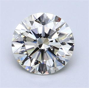 Foto Diamante Natural 2.53 quilates, Redondo , Color L, claridad VVS2 y certificado GIA de