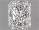 Natural Diamond 0.80 Carats, Radiant with  Cut, E Color, SI1 Clarity and Certified by GIA