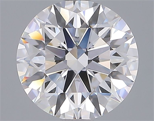 Picture of Lab Grown Diamond 2.52 Carats, Round with Ideal Cut, D Color, VVS1 Clarity and Certified by IGI