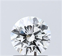 Lab Grown Diamond 1.05 Carats, Round with Ideal Cut, D Color, VVS2 Clarity and Certified by IGI