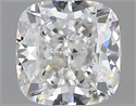 Natural Diamond 0.70 Carats, Cushion with  Cut, F Color, VS1 Clarity and Certified by GIA