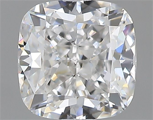 Foto Diamante Natural 0.70 quilates, Del cojín , Color F, claridad VS1 y certificado GIA de