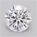 Del inventario de diamantes de laboratorio, 1.54 quilates, Redondo , Color E, claridad VVS2 y certificado IGI