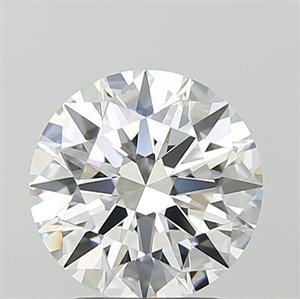 Picture of Lab Grown Diamond 3.09 Carats, Round with Ideal Cut, E Color, VVS1 Clarity and Certified by IGI