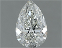 Diamante Natural 0.70 quilates, De pera , Color H, claridad SI1 y certificado IGI