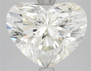 Picture of Natural Diamond 3.51 Carats, Heart with  Cut, I Color, SI1 Clarity and Certified by HRD