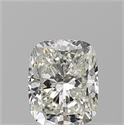 Natural Diamond 0.90 Carats, Cushion with  Cut, I Color, VVS2 Clarity and Certified by GIA