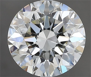 Foto Diamante Natural 3.01 quilates, Redondo , Color J, claridad VS2 y certificado GIA de