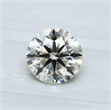 Diamante Natural 0.70 quilates, Redondo , Color L, claridad SI1 y certificado GIA
