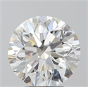 Natural Diamond 3.50 Carats, Round with Excellent Cut, E Color, VS1 Clarity and Certified by GIA