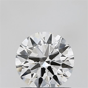 Picture of Lab Grown Diamond 1.10 Carats, Round with Ideal Cut, G Color, VS2 Clarity and Certified by IGI
