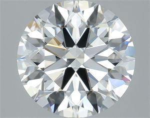 Picture of Natural Diamond 2.30 Carats, Round with Excellent Cut, D Color, VVS2 Clarity and Certified by GIA