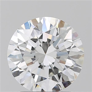 Picture of Natural Diamond 2.10 Carats, Round with Excellent Cut, G Color, VVS1 Clarity and Certified by GIA