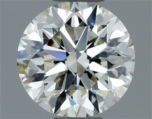 Picture of Natural Diamond 0.80 Carats, Round with Excellent Cut, I Color, VS1 Clarity and Certified by IGI