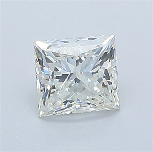 Foto Diamante Natural 0.73 quilates, Princesa , Color J, claridad VS2 y certificado GIA de