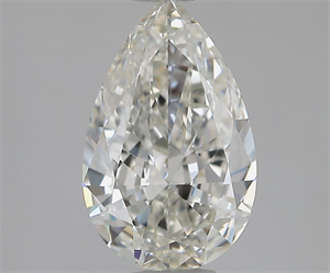 Picture of Natural Diamond 1.00 Carats, Pear with  Cut, H Color, SI2 Clarity and Certified by GIA
