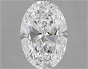 Diamante Natural 0.70 quilates, Ovalado , Color D, claridad VS2 y certificado GIA