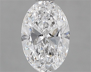 Picture of Natural Diamond 0.70 Carats, Oval with  Cut, D Color, VS2 Clarity and Certified by GIA