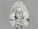 Natural Diamond 0.70 Carats, Pear with  Cut, G Color, VS1 Clarity and Certified by GIA