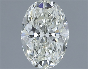 Foto Diamante Natural 0.50 quilates, Ovalado , Color J, claridad IF y certificado IGI de