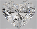 Natural Diamond 5.01 Carats, Heart with  Cut, E Color, VVS2 Clarity and Certified by GIA