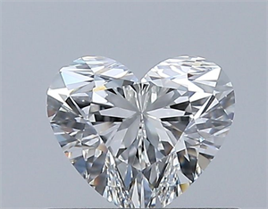 Picture of Natural Diamond 0.44 Carats, Heart with  Cut, G Color, VS1 Clarity and Certified by GIA