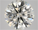 Diamante Natural 3.50 quilates, Redondo , Color J, claridad VVS1 y certificado GIA