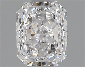 Picture of Natural Diamond 0.70 Carats, Radiant with  Cut, D Color, SI1 Clarity and Certified by GIA
